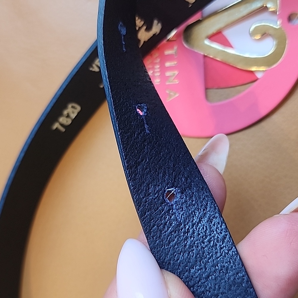 VALENTINA 🇮🇹 LEATHER BELT - Picture 14 of 16